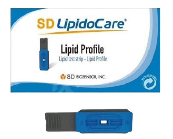 Тест-смужки для визначення Ліпідного Профілю STANDARD LipidoCare 25 шт